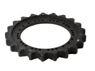 Roda guia para escavadeira